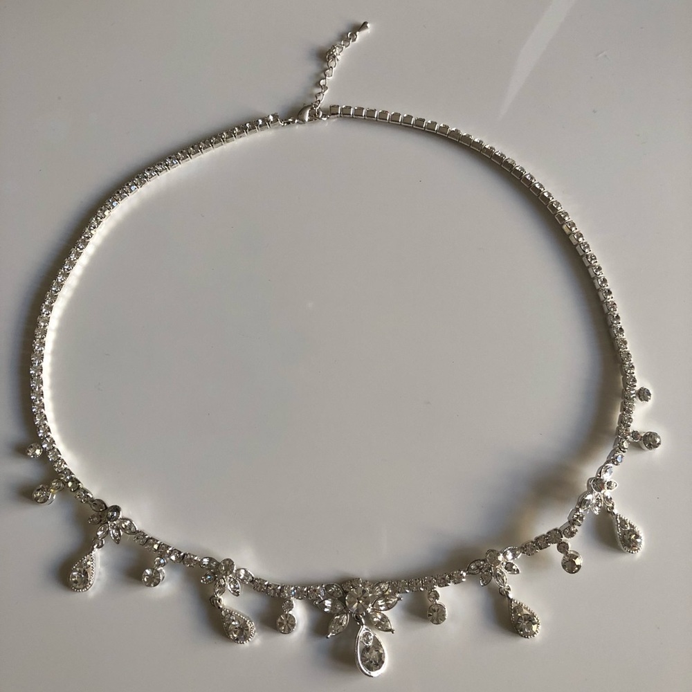 Glamorous Silver Headpiece Jewelry